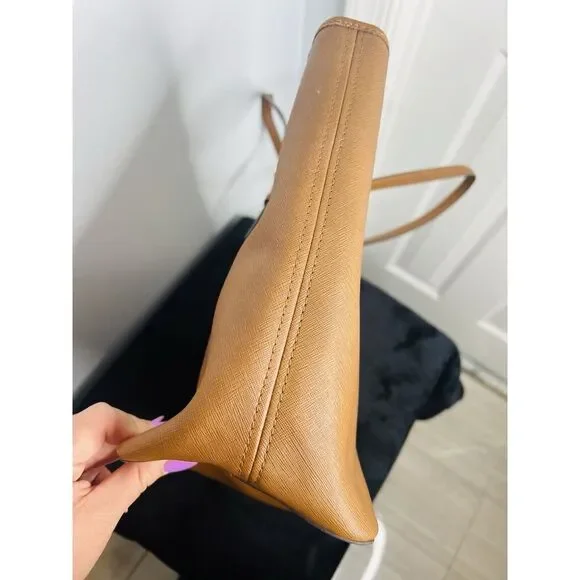 Michael Kors Womens Large Brown Tote Bag/Shoulder Bag - Picture 8 of 14